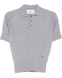 Ami Paris - Silk Knitwear - Lyst