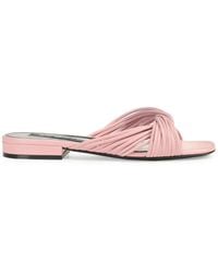 Sergio Rossi - Sr Akida Woven Leather Sandals - Lyst