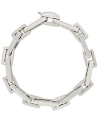 Saint Laurent - Rectangle Chain-link Bracelet - Lyst