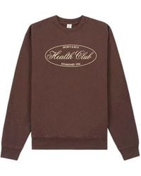 Sporty & Rich - Graphic Print Sweatshirt - Lyst