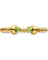 David Yurman - Micro Cablespira Flex Open Ring - Lyst