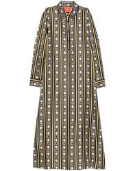 La DoubleJ - Chemise Swing Buttoned Maxi Dress - Lyst