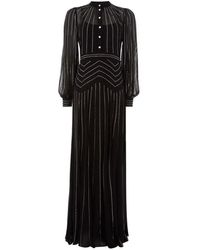 Temperley London - Villanelle Buttoned Embellished Maxi Dress - Lyst