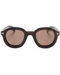 Tom Ford - Raffa Round-frame Sunglasses - Lyst
