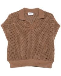 AROVESCIO - Polo-Collar T-Shirt - Lyst