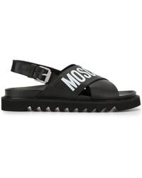 moschino flip flops