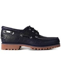 Timberland - X Jacquemus Crocodile-Effect Boat Shoes - Lyst