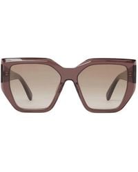 Stella McCartney - Geometric-Frame Sunglasses - Lyst