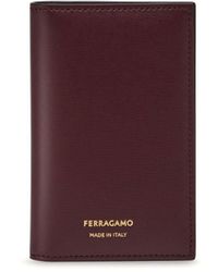 Ferragamo - Bi-fold Leather Cardholder - Lyst