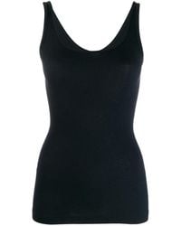 Vince - Geribbeld Gilet - Lyst