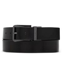 Guess - Reversible Saffiano-Leather Belt - Lyst