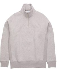 Norse Projects - Ketel Trui Met Halve Rits - Lyst