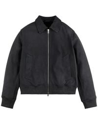 Hogan - Veste Bomber En Nubuck - Lyst