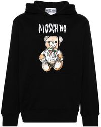 Moschino - Sudadera con capucha y logo Teddy Bear - Lyst