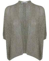 Gentry Portofino - Open-Knit Cardigan - Lyst