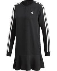 adidas - Long-Sleeve Dress - Lyst