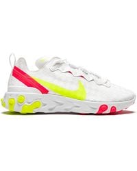 Nike - React Element 55 /Flash Crimson" Sneakers - Lyst