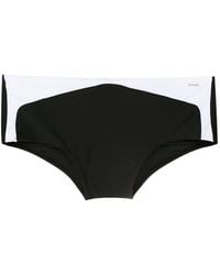 Amir Slama - Two-Tone Logo Swim Shorts - Lyst