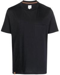 Paul Smith - T-shirt en coton à patch logo - Lyst