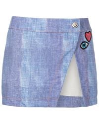 Amir Slama - Mini-Tasche Mit Patch - Lyst