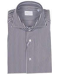 Xacus - Active Striped Button-Down Shirt - Lyst