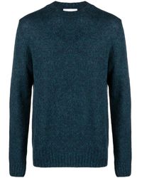 Lardini - Fisherman's-Knit Mélange Jumper - Lyst