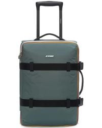 K-Way - S Blossac Logo-Patch Buckle-Strap Suitcase - Lyst