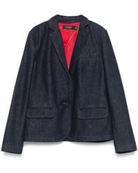 Ralph Lauren - Denim Blazer - Lyst