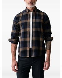 Lindbergh - Check Button-Down Shirt - Lyst