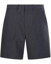 Lardini - Flap-Pocket Shorts - Lyst