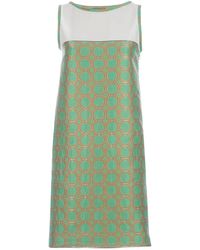 Mantu - Patterned Shift Dress - Lyst