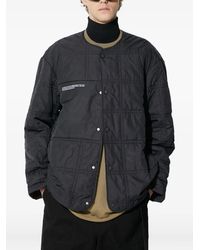 PANGAIA - Quilted Buttoned Jacket - Lyst