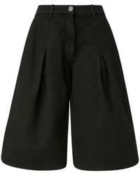 ショートパンツ PINKO PASCAL WIDE COTTON BERMUDA WITH POCKETS 105245A2M8-C00-02