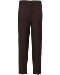 P.A.R.O.S.H. - High-Waist Tapered Trousers - Lyst