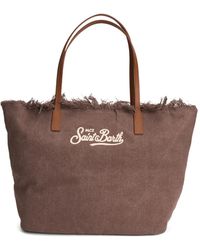 MC2 Saint Barth - City Fringed Tote Bag - Lyst