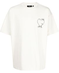 FIVE CM - T-shirt Met Hartprint - Lyst