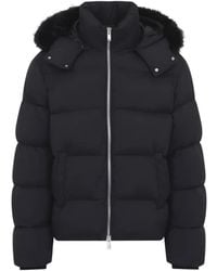 Moose Knuckles - Everest Faux Fur-Trim Puffer Jacket - Lyst