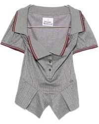 Vivienne Westwood - Monday Pinstriped Top - Lyst