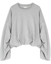 Dries Van Noten - Draped Sweatshirt - Lyst