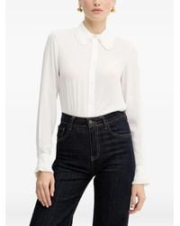 Silvian Heach - Camicia Con Colletto Plissettato - Lyst