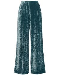Ulla Johnson - Elan Fluwelen Broek - Lyst