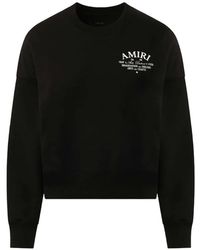 Amiri - Arts District Logo-Print Sweatshirt - Lyst