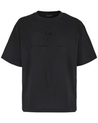 Giuseppe Zanotti - Giuseppe Zanoti Lr-67 Logo-Detail T-Shirt - Lyst