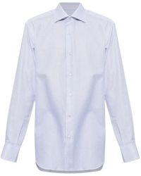 Brioni - Geruit Overhemd - Lyst
