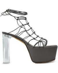 Rick Owens - 130Mm Web Platform Sandals - Lyst