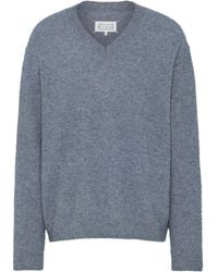 Maison Margiela - V-Neck Sweater - Lyst
