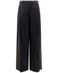 Tonywack - Wide-Leg Pleated Trousers - Lyst