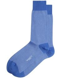 Hackett - Jacquard Birds-Eye Socks - Lyst