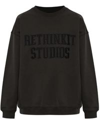 Rethinkit Studios - Logo-Embroidered Sweatshirt - Lyst