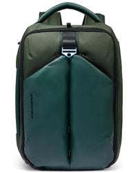 Piquadro - Expandable Three-Compartment Backpack - Lyst